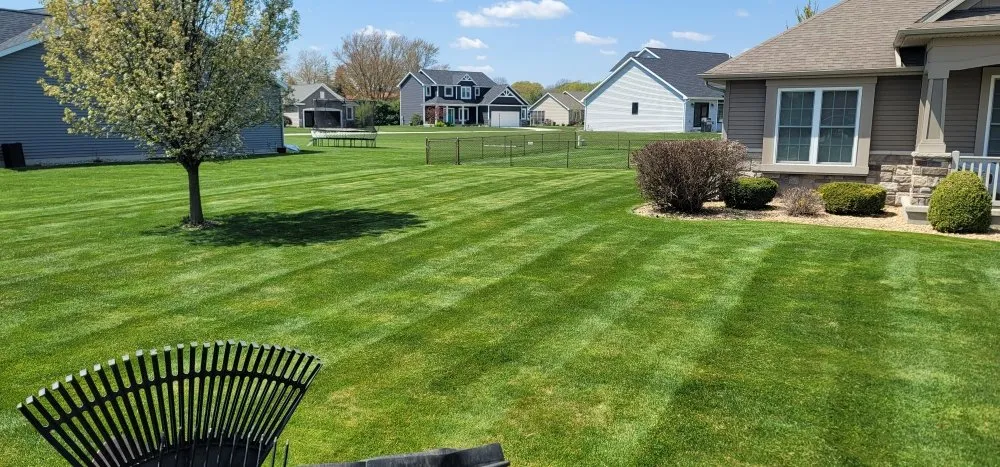 Custom residential landscaping for beautiful yards across Syracuse, IN - Collin's Lawn Maintenance