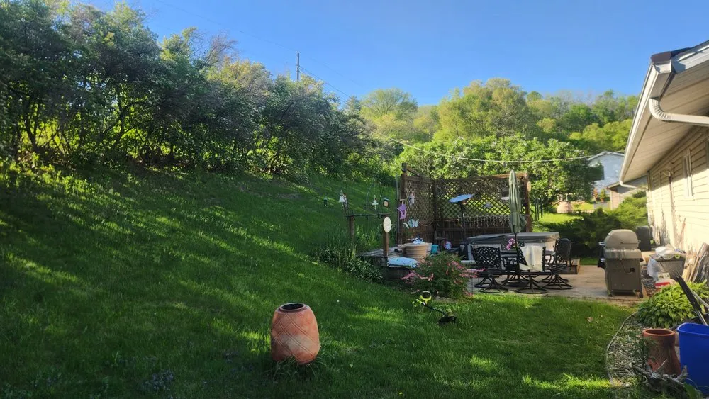 Professional landscape installation for residential properties in La Crosse, WI by Collins Outdoor Services