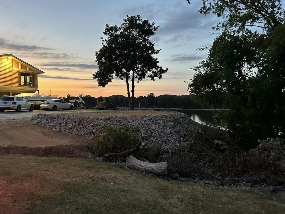 Custom landscape design for homes across Collinwood, TN - Collinwood Excavation