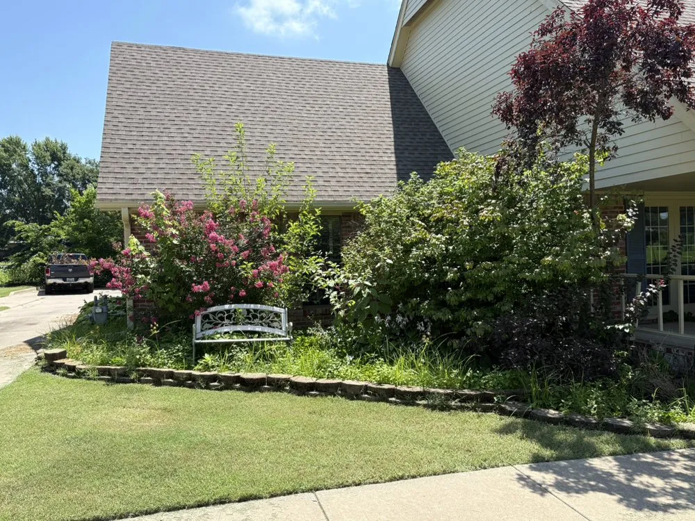 Custom landscape installation in Bartlesville, OK - Colliver Lawn & Tree Care