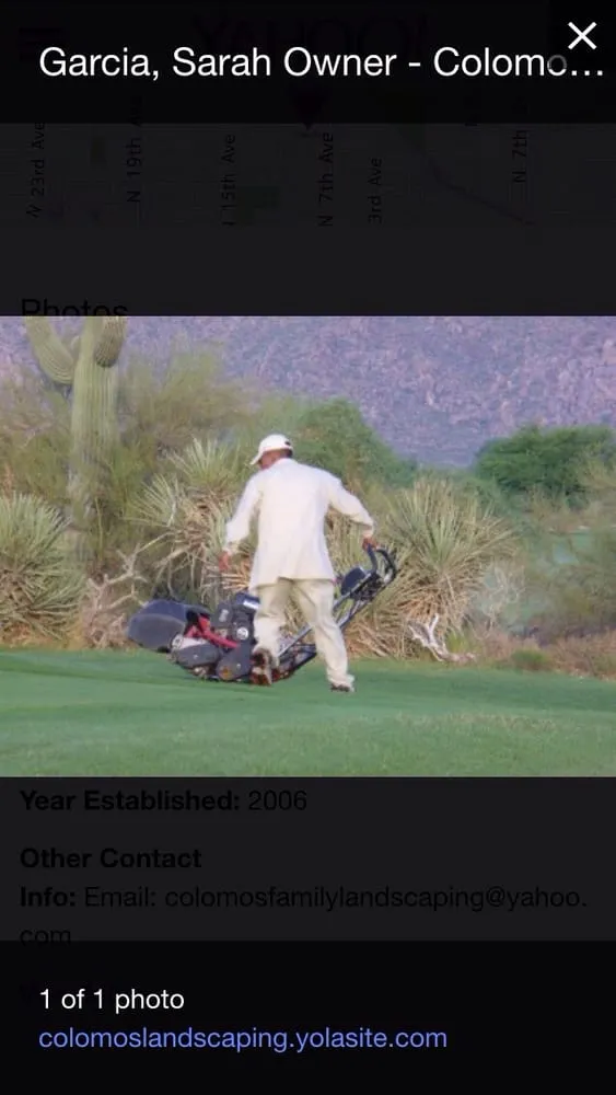 Reliable yard maintenance for homes in Waddell, AZ by Colomos Family Landscaping