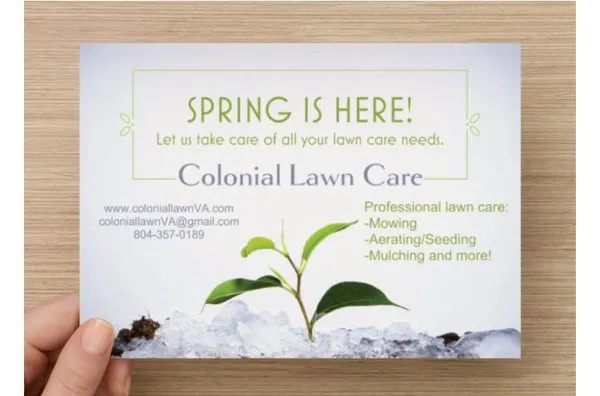 Colonial Lawn Care Logo