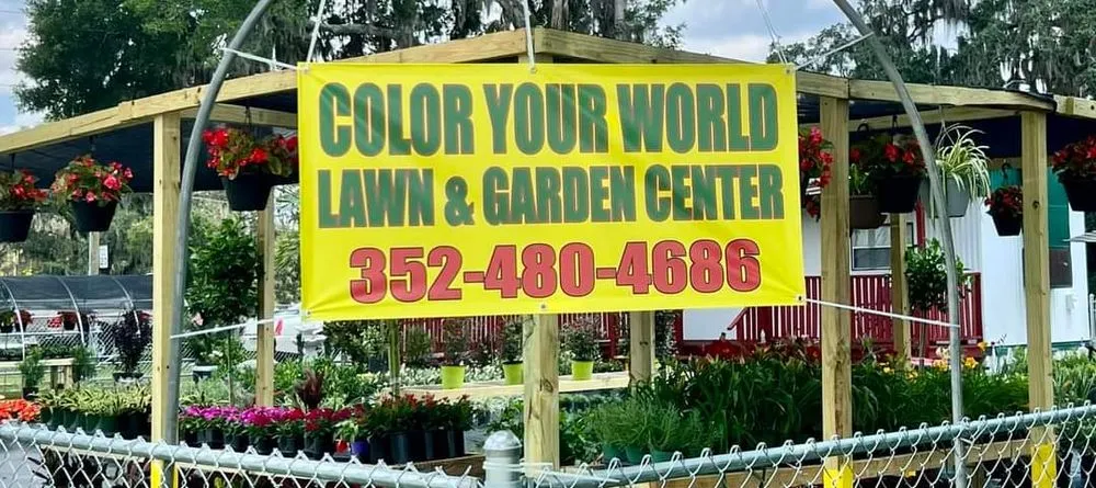 Expert landscape design experts serving Belleview, FL - Color Your World Lawn & Garden Center