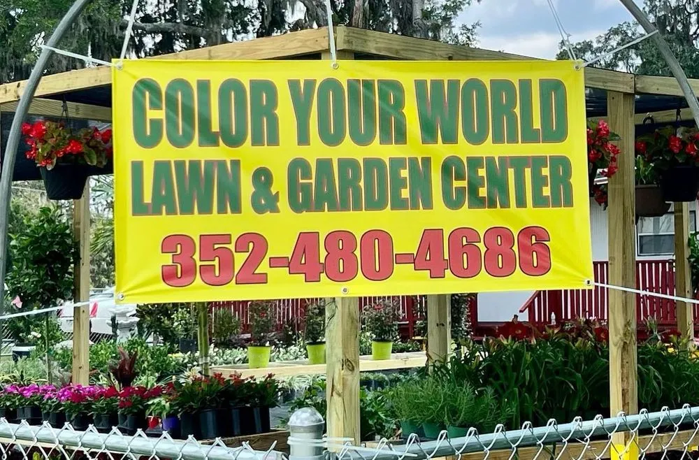 Custom landscaping services in Belleview, FL - Color Your World Lawn & Garden Center