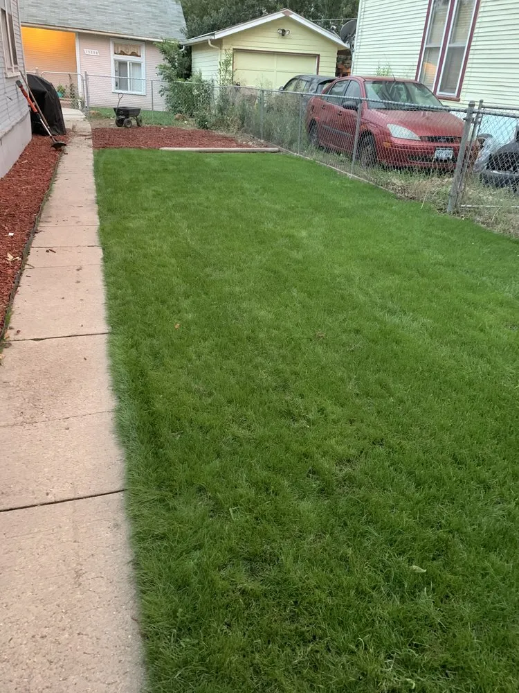 Custom landscape design in Colorado Springs, CO by Colorado Lawn Girl