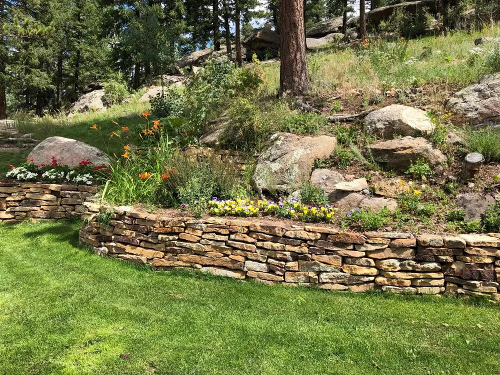 Trusted lawn care service with custom design in Evergreen, CO by Colorado Nature Design