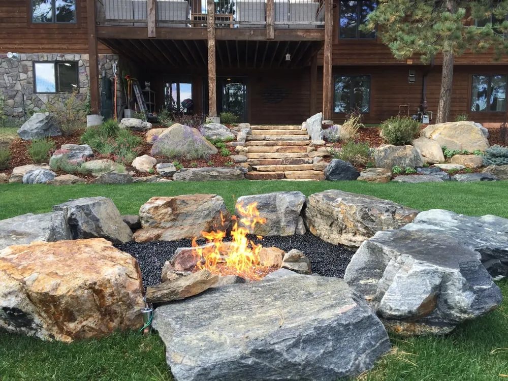 Affordable landscape installation for residential properties in Evergreen, CO by Colorado Nature Design