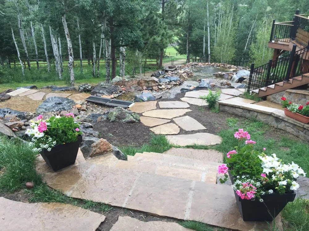 Custom yard cleanup service in Evergreen, CO - Colorado Nature Design