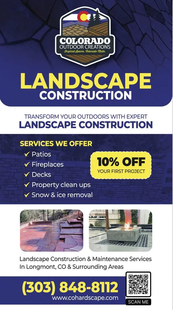 Local garden landscaping near you across Longmont, CO - Colorado Outdoor Creations