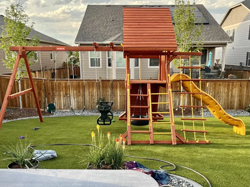 Expert residential landscaping for beautiful yards across Centennial, CO - Colorado Swing Set Company