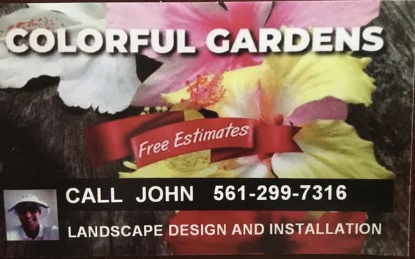 Colorful Gardens by John Logo