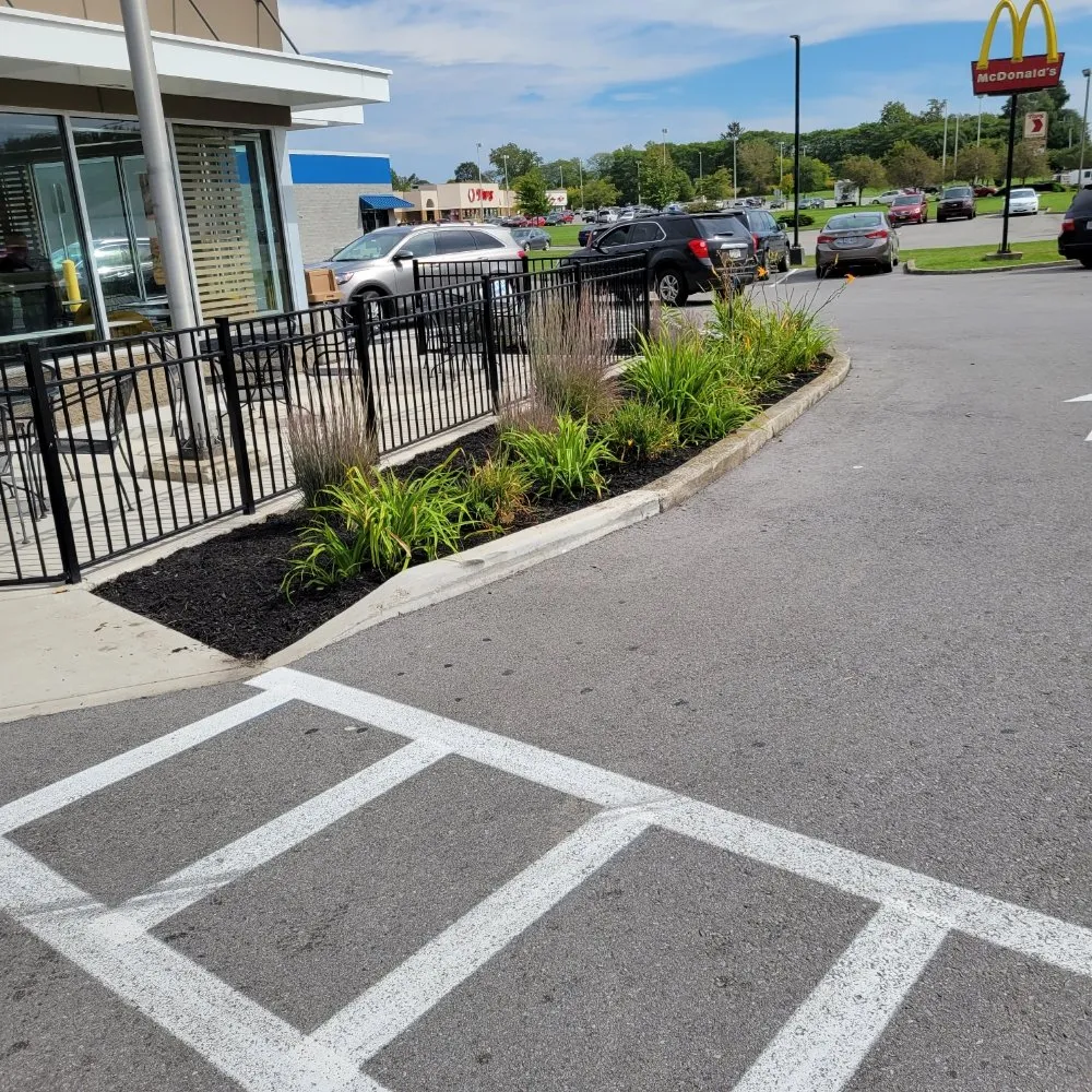 Custom landscape installation in Geneseo, NY - Colossal Landscaping