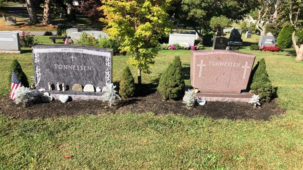 Affordable landscape installation with custom design in Worcester, MA by Colour Scape Painting