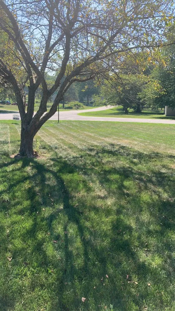 Local outdoor landscaping with custom design in Mahomet, IL by Colton's Lawn Care