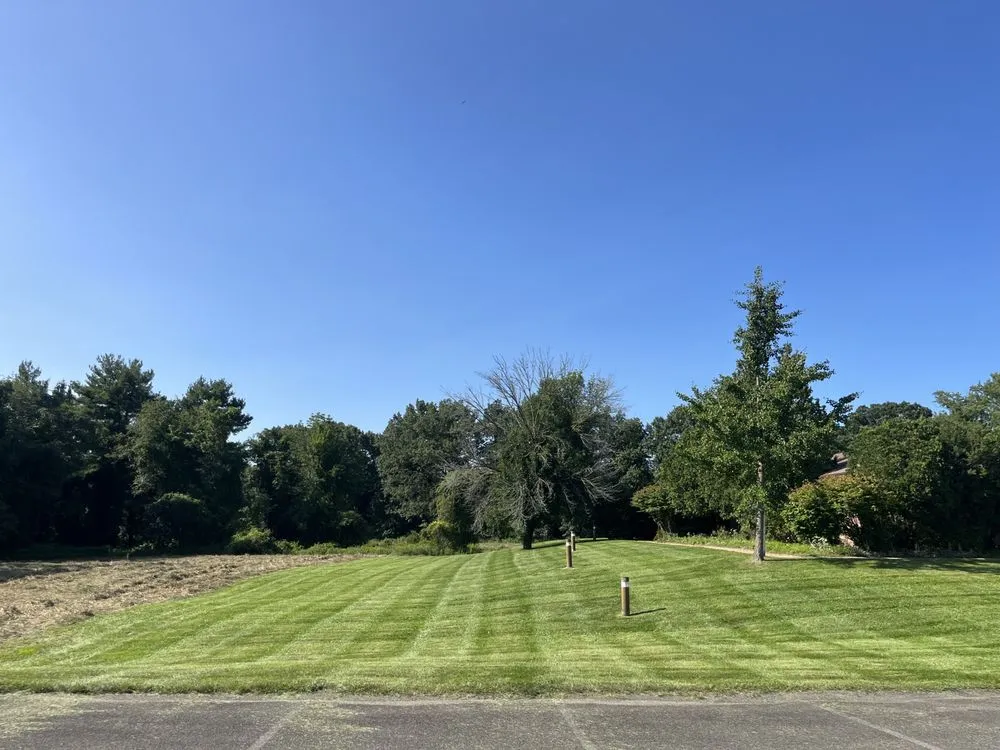 Affordable lawn mowing service for residential properties in Stuyvesant, NY by Columbia Landscaping