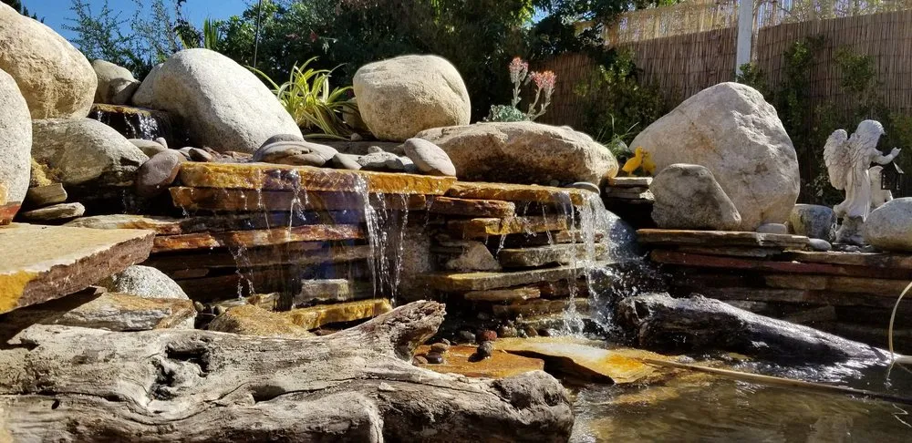 Local lawn mowing service for year-round maintenance in Beaumont, CA by Columbia Water Gardens