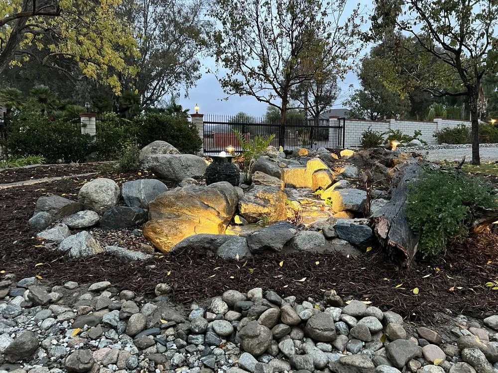 Top-rated outdoor landscaping with custom design across Beaumont, CA - Columbia Water Gardens