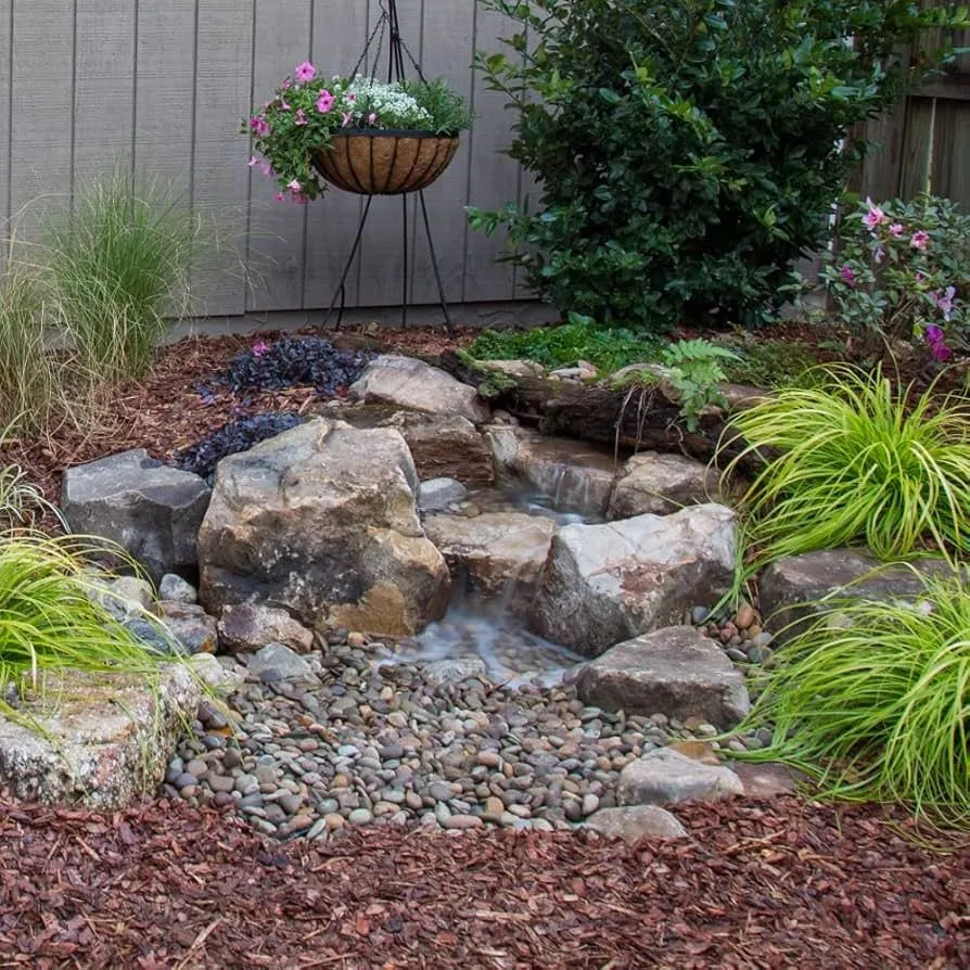 Local landscape installation in Beaumont, CA by Columbia Water Gardens