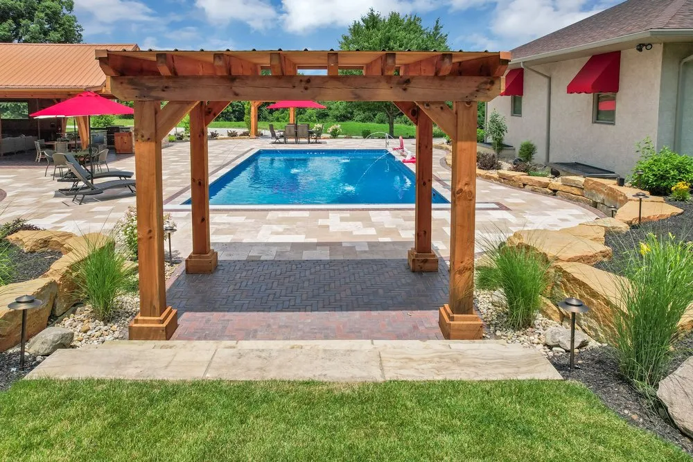 Affordable garden landscaping with custom design across Baltimore, OH - Columbus Hardscapes LLC