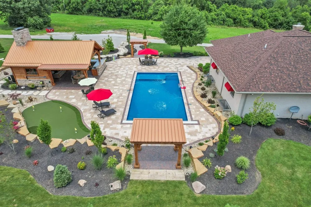 Affordable landscape design in Baltimore, OH by Columbus Hardscapes LLC