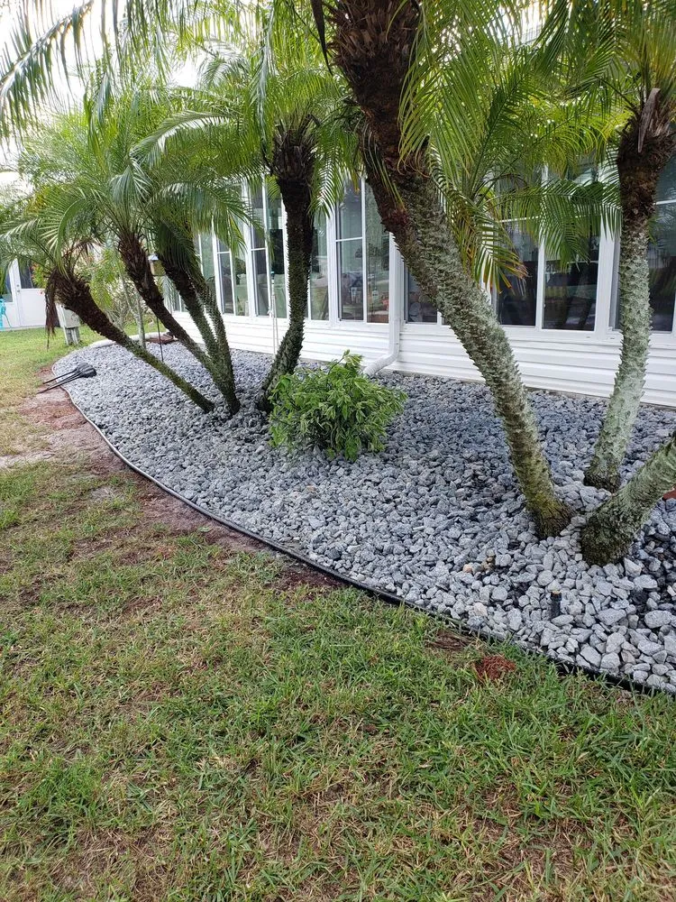 Custom landscaping services in Sun City, FL by Colvin Property Maintenance
