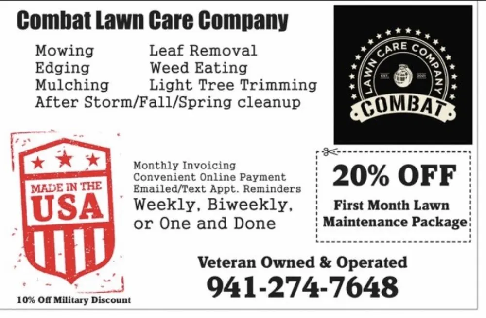 Expert landscaping services for outdoor upgrades across Sarasota, FL - Combat Lawn Care