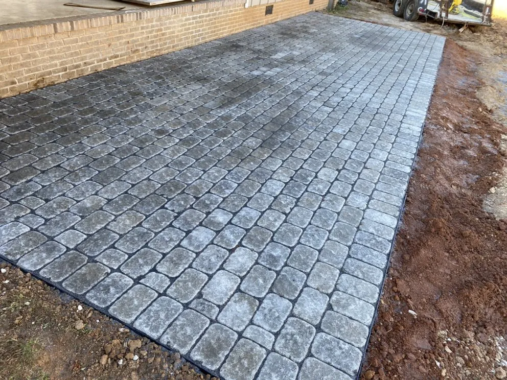 Custom landscape installation for homes in Crossville, TN by ComEase Landscaping