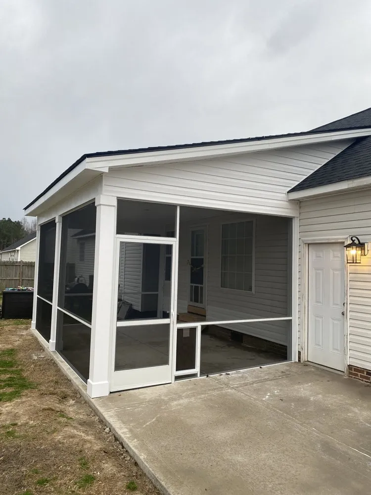 Affordable garden landscaping with custom design in Smithfield, NC by Comeyer Designed Outdoor Living