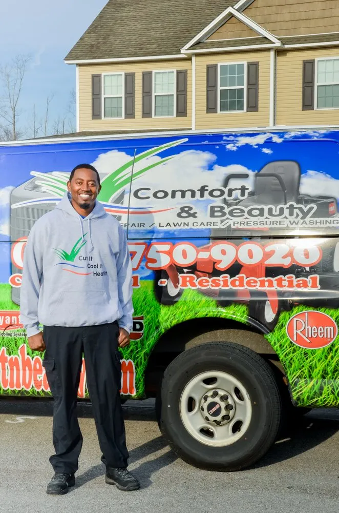 Professional landscaping services in Jacksonville, NC by Comfort & Beauty Home Services