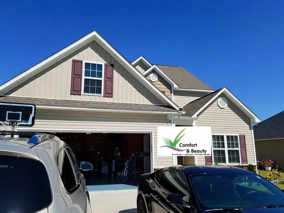 Trusted outdoor landscaping for homes in Jacksonville, NC by Comfort & Beauty Home Services