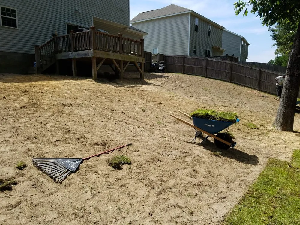 Professional outdoor landscaping for outdoor upgrades across Jacksonville, NC - Comfort & Beauty Home Services