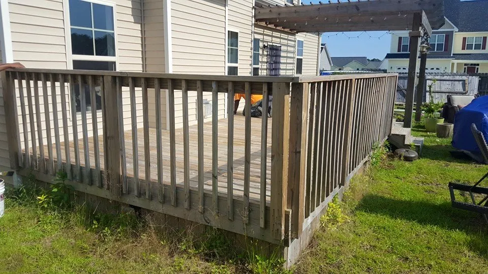 Local garden landscaping in Jacksonville, NC by Comfort & Beauty Home Services