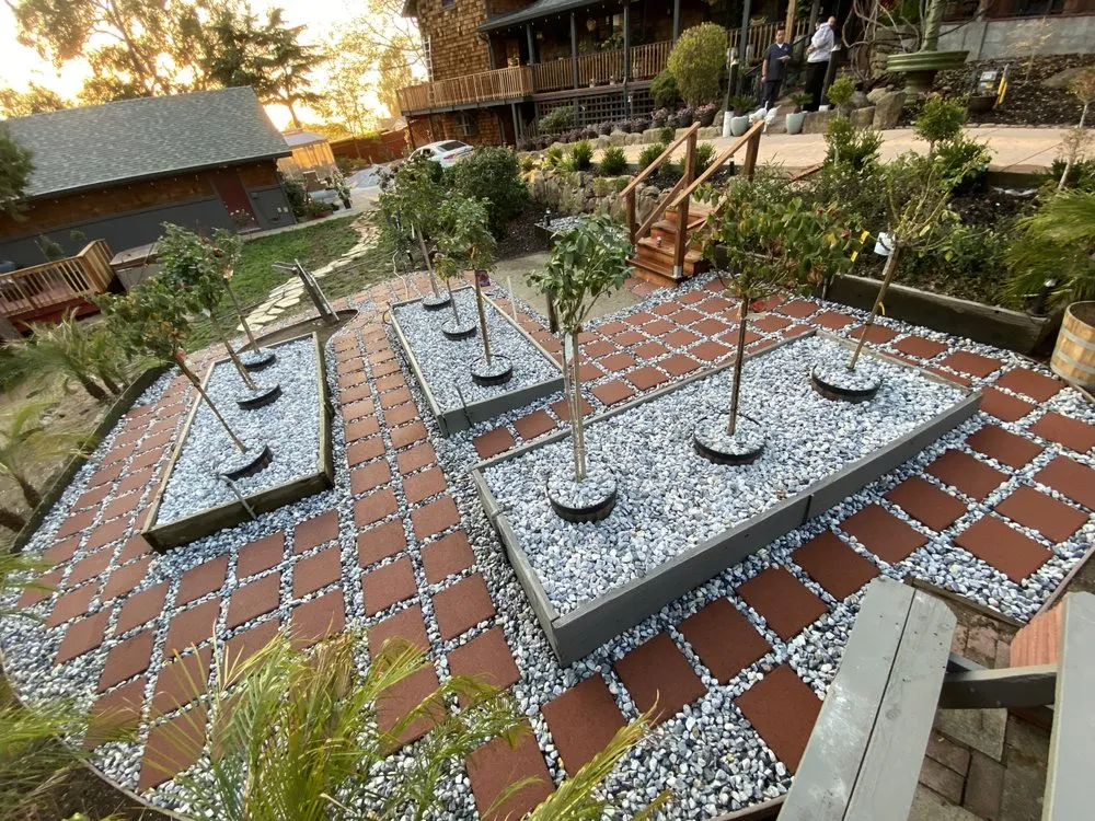 Professional garden landscaping for homes in Hayward, CA by Commitment