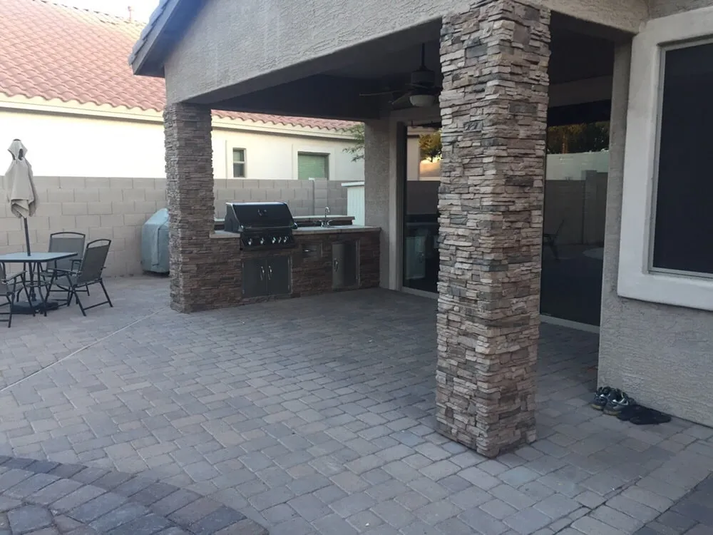 Professional outdoor landscaping in Buckeye, AZ by Common Ground Landscaping