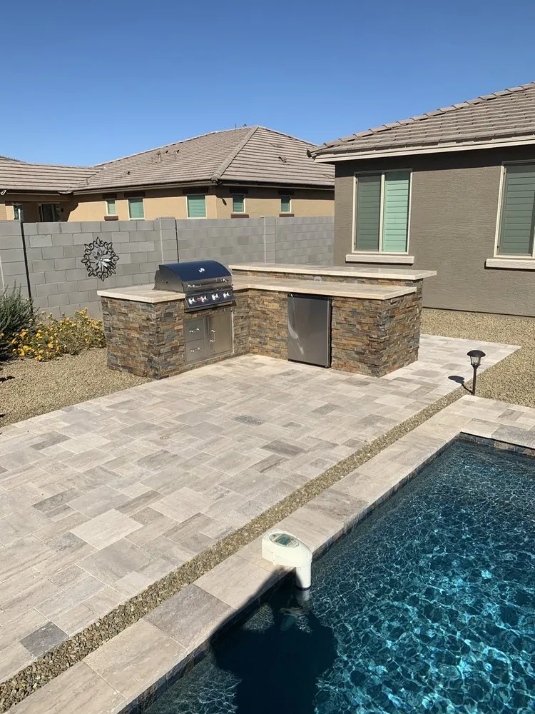 Expert yard cleanup service for residential properties in Buckeye, AZ by Common Ground Landscaping