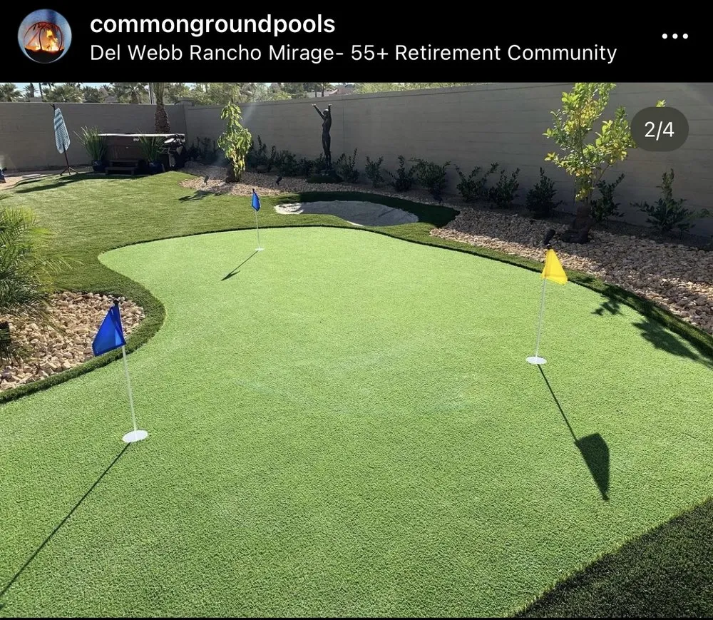 Local landscape installation for homes across Rancho Mirage, CA - Common Ground Swimming Pools