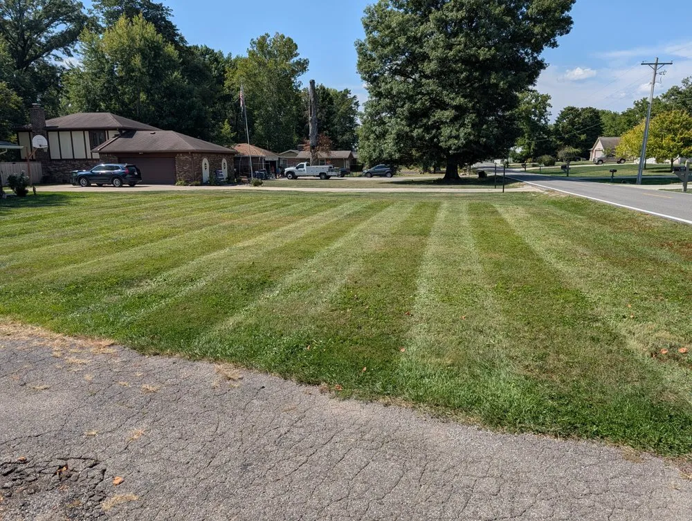 Trusted landscape design for beautiful yards in New Palestine, IN by Common Grounds Lawn Care