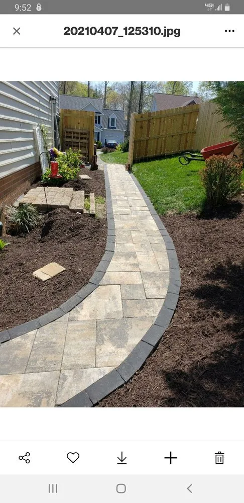 Trusted garden landscaping for residential properties in Powhatan, VA by Commonwealth Hardscapes of Richmond