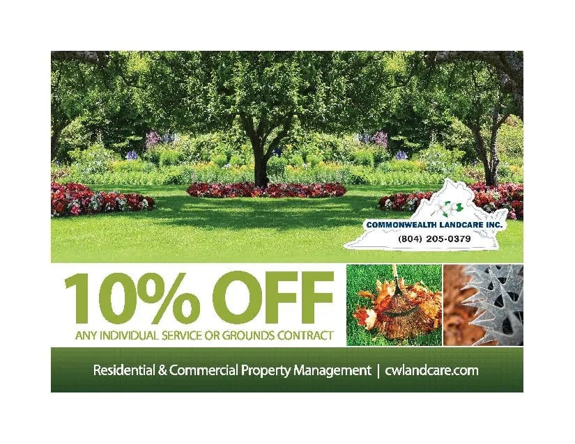 Local outdoor landscaping for homes in Glen Allen, VA by Commonwealth Landcare