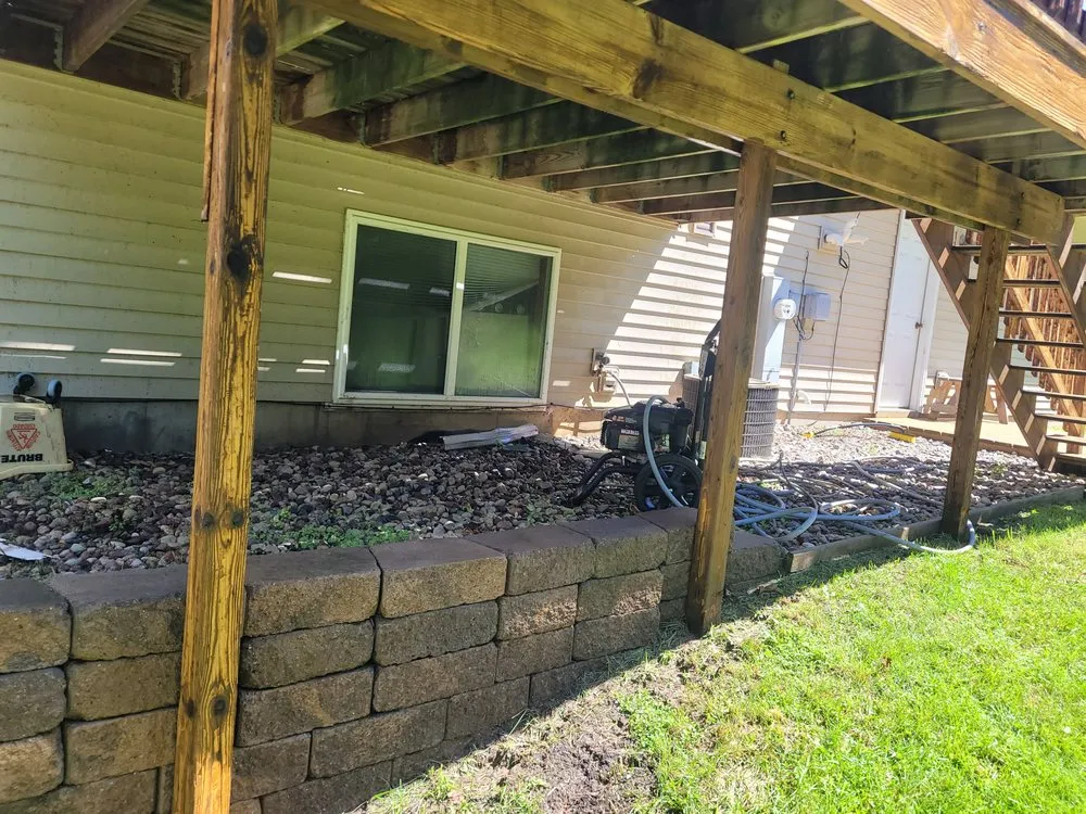 Professional landscaping services with custom design in Arkdale, WI by Community Landscaping