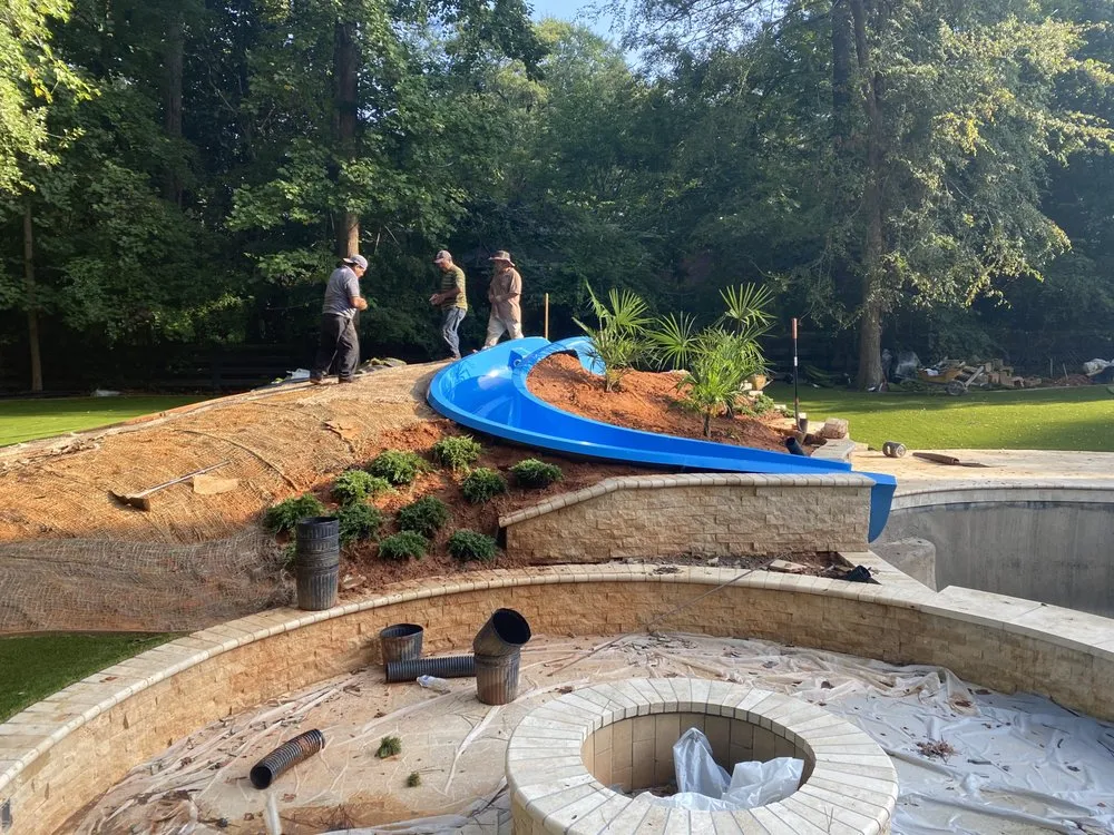 Affordable landscape installation in Winston, GA by Community Landscaping