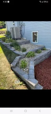 Community lawn care service Logo