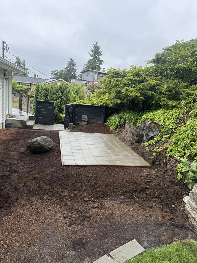 Custom landscape installation for homes across Everett, WA - Compass Landscaping