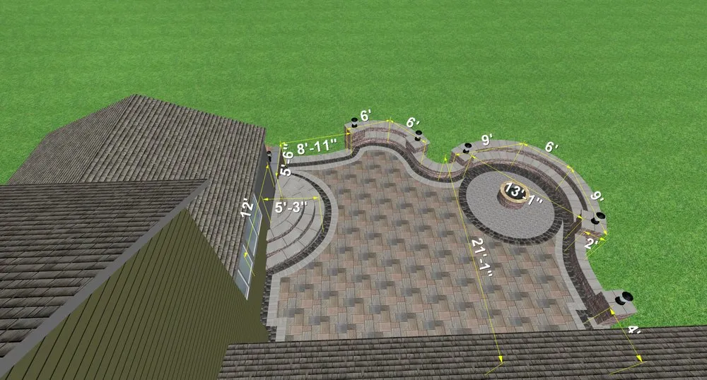 Expert landscape design in Monroe Township, NJ by Compass Landscaping Services