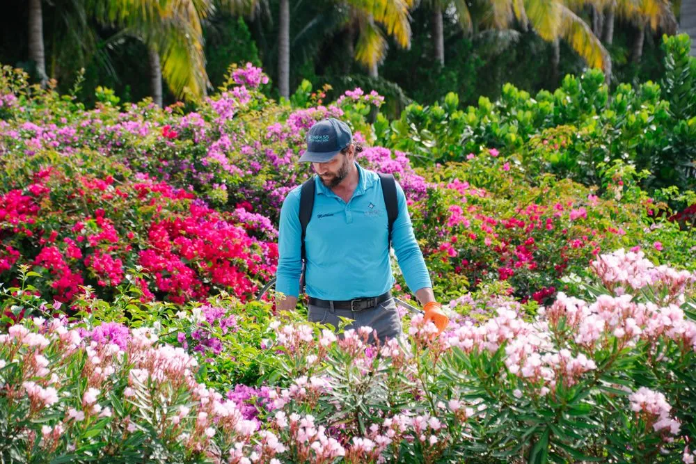 Expert garden landscaping for residential properties across Vero Beach, FL - Compass Pest Control