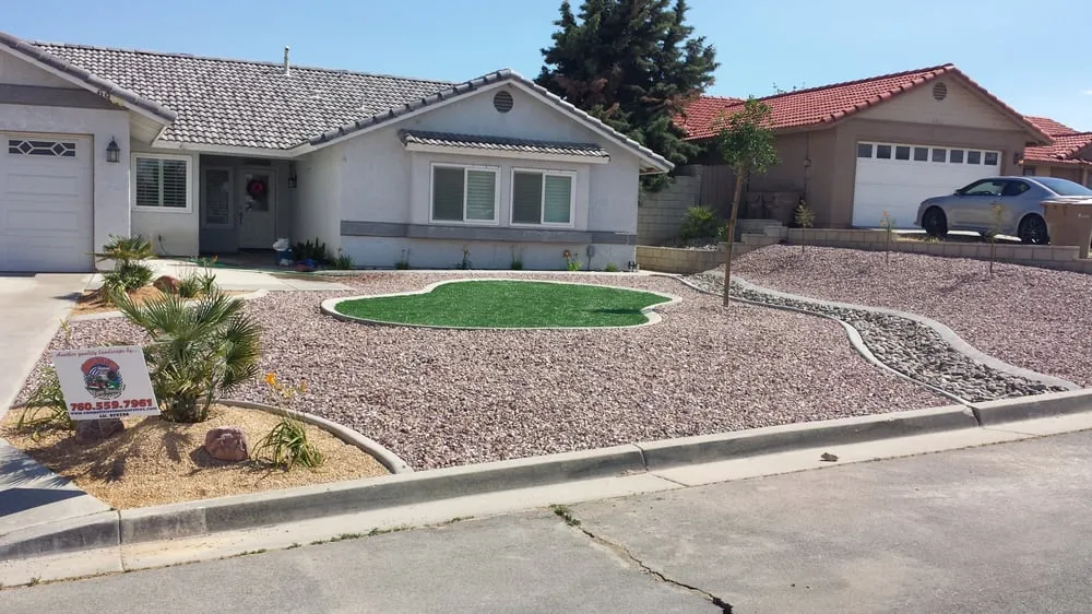 Custom landscaping services in Hesperia, CA by Competitive Lawn Services