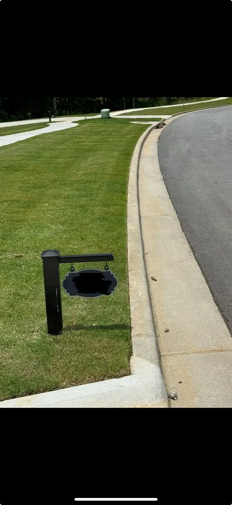 Professional landscape installation in Newnan, GA by Complete Curb Appeal