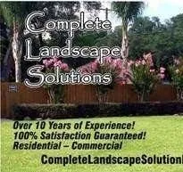 Trusted landscape design experts serving Land O Lakes, FL - Complete Landscape Solutions