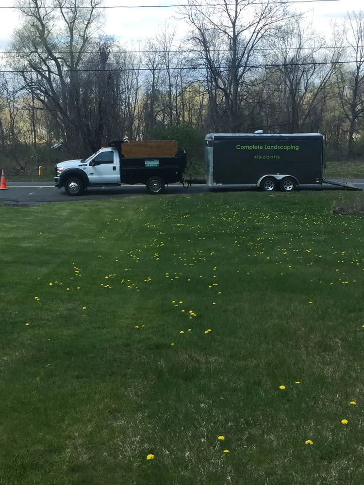 Professional lawn mowing service with custom design across Westfield, MA - Complete Landscaping