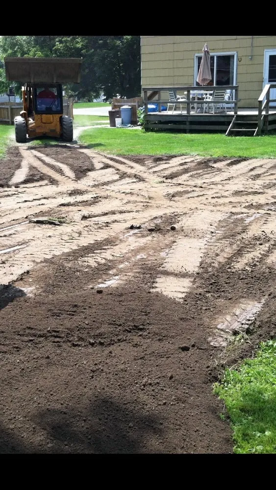 Custom garden landscaping in Cheektowaga, NY by Complete Lawn & Yard Care